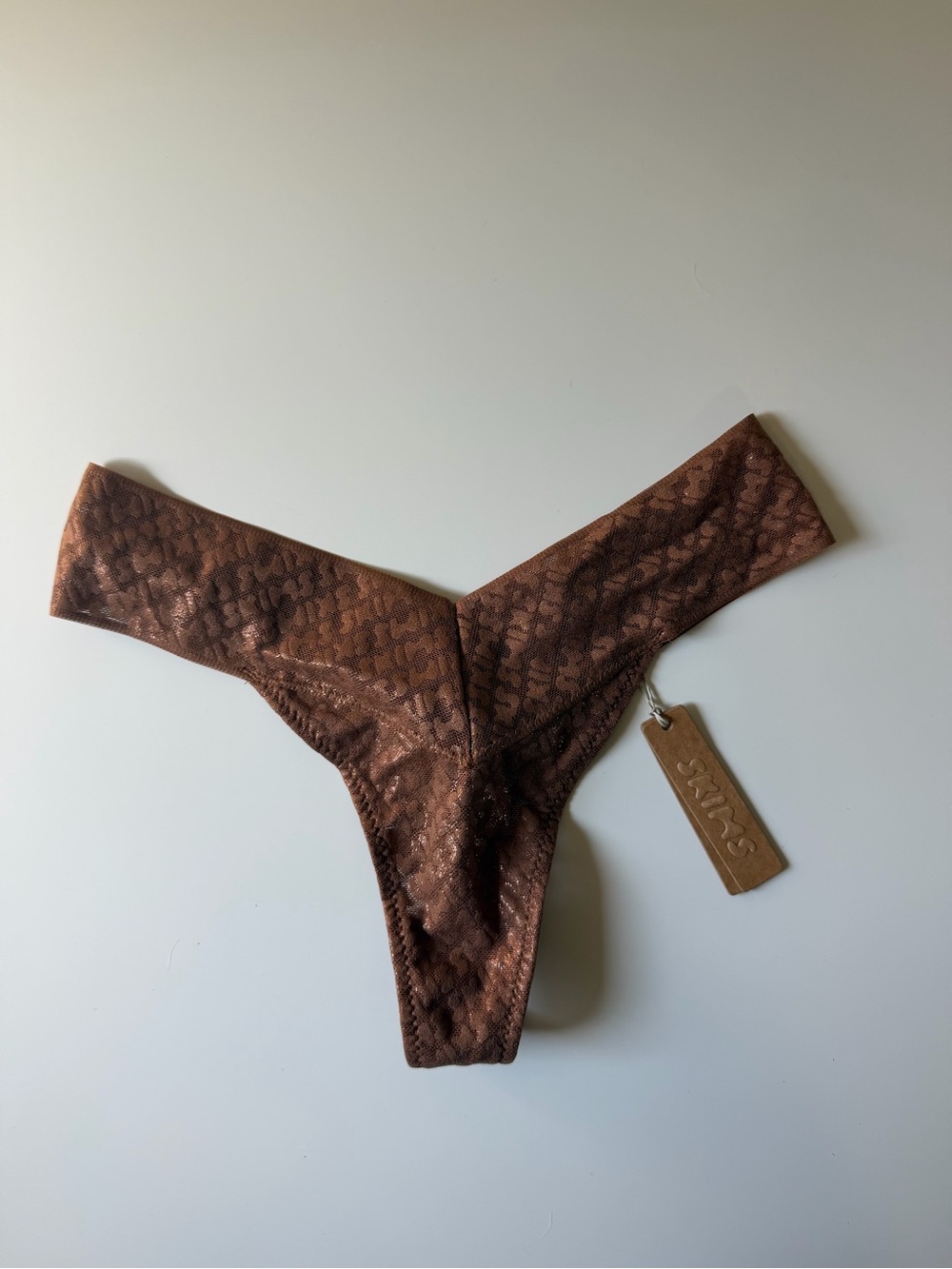 SKIMS Mesh Thong XXS NWT